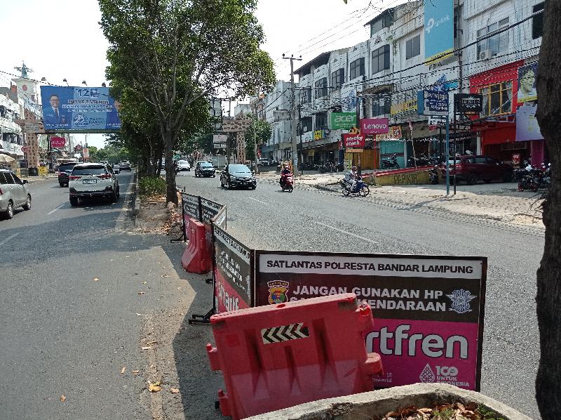 Terkait Penutupan U-Turn di Kedaton yang Sebabkan Kemacetan, Ini Kata Kadishub Bandar Lampung