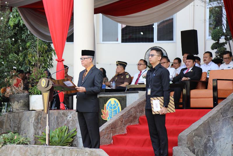 Sekdaprov Lampung Sampaikan Pesan Menteri ATR/BPN untuk Bangun Sinergi Songsong Indonesia Emas 2045 