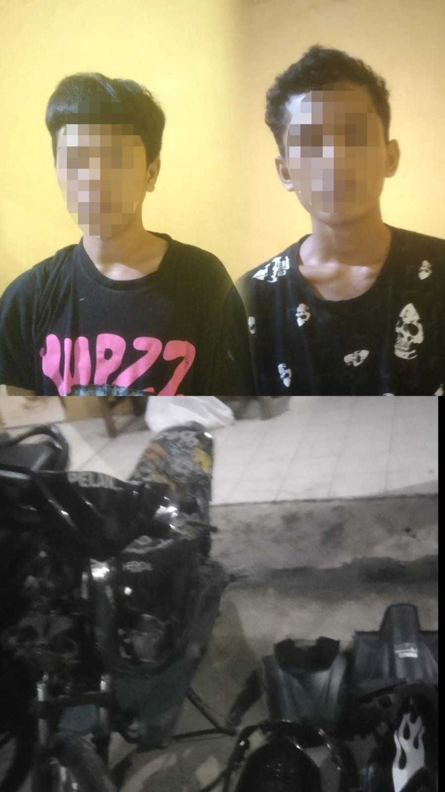 Curi Motor Bapak Sendiri, 2 Remaja di Bandar Lampung Ditangkap Polisi