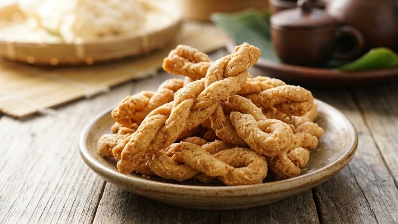 Kue Akar Kelapa, Jajanan Tradisional Renyah Favorit Saat Lebaran