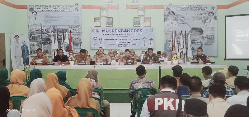 Infrastruktur, Pemberdayaan Masyarakat dan Ketahanan Pangan menjadi Prioritas  MusrenbangDes Desa Karanganyar