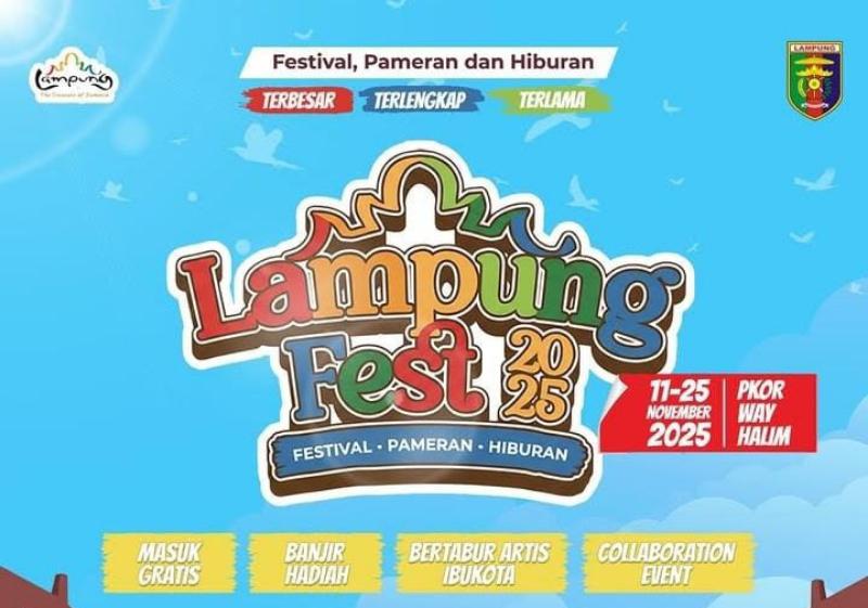 Partisipasi OPD Masih Minim pada Gelaran Lampung Fest 2025