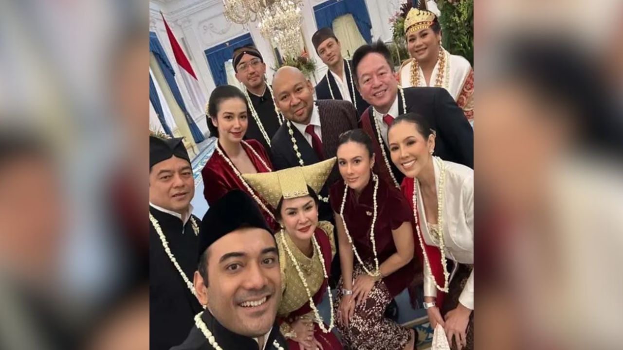 HUT ke-80 RI di Istana Merdeka, Artis Tampil Memukau dengan Busana Adat