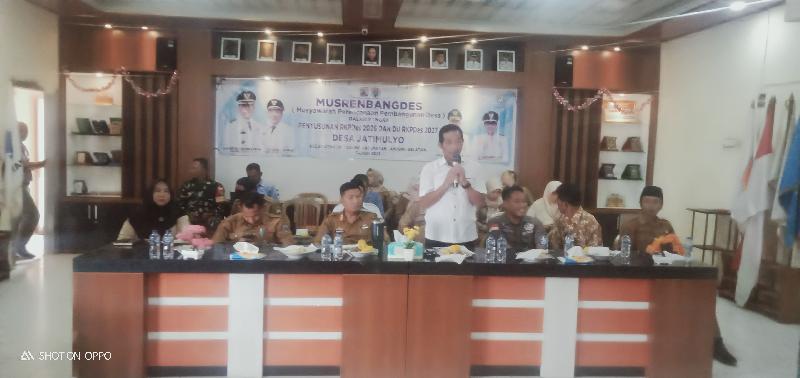 Gelar Musrenbang, Desa Jatimulyo Prioritaskan Pembangunan Infrastruktur dan Penanganan Stunting 