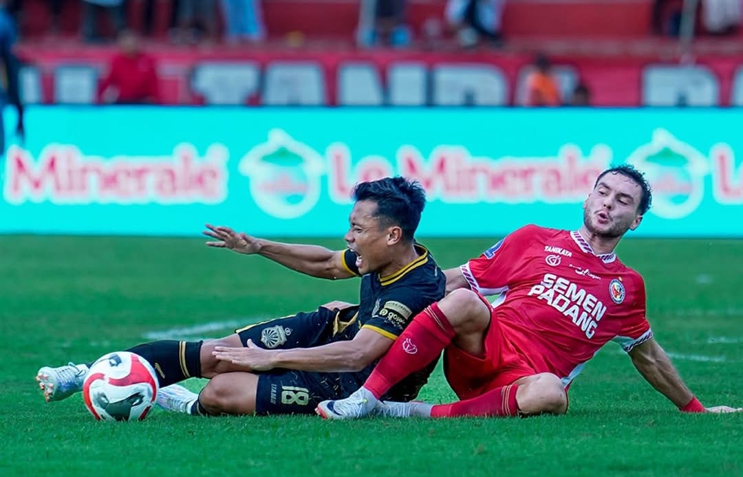 Gol Tunggal Suni Rizky Antar Bhayangkara Lampung Curi Kemenangan di Padang