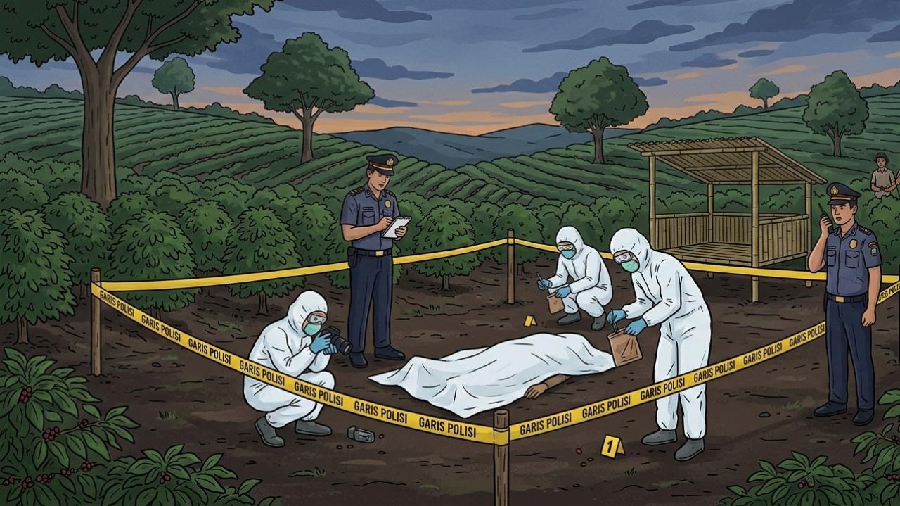 Pemuda di Jagaraga Ditemukan Tewas dengan Luka di Leher, Polisi Buru Terduga Pelaku