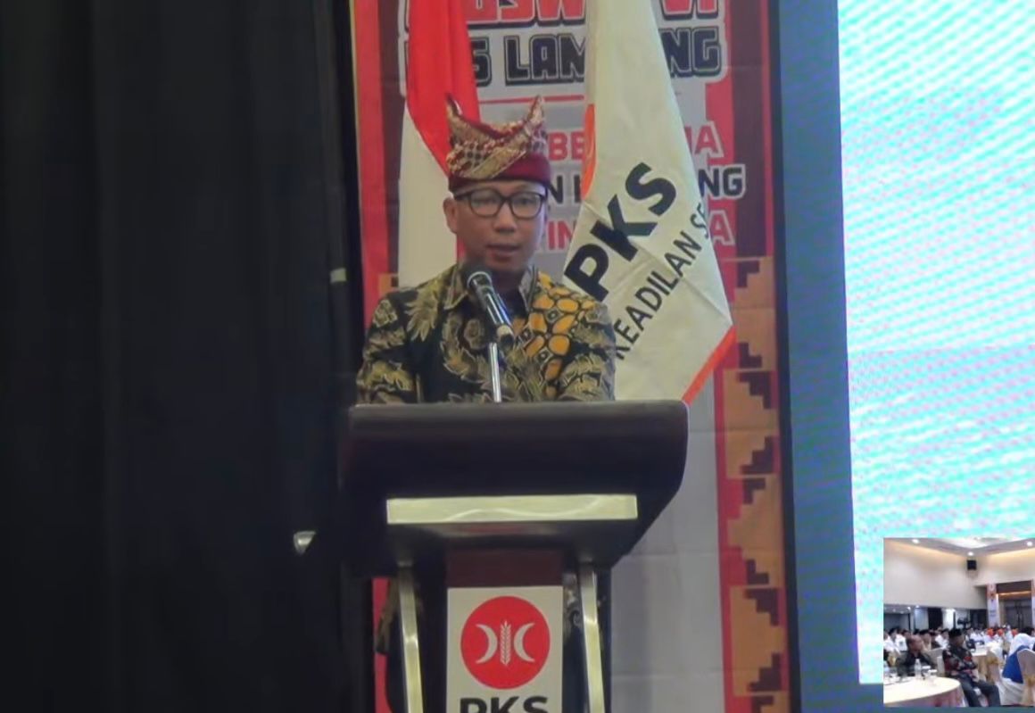 Gubernur Lampung Ajak Kader PKS Terus Kawal Pembangunan Daerah