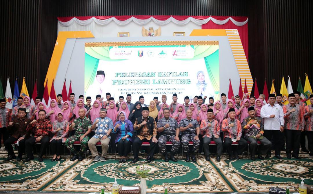 Arinal Lepas Kontingen MTQ Nasional Ikuti Lomba di Kalimantan Selatan