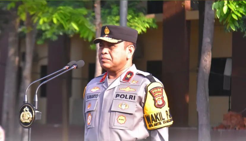 Wakapolda Lampung Tekankan Profesionalisme dan Integritas Anggota Polri dalam Apel Pagi