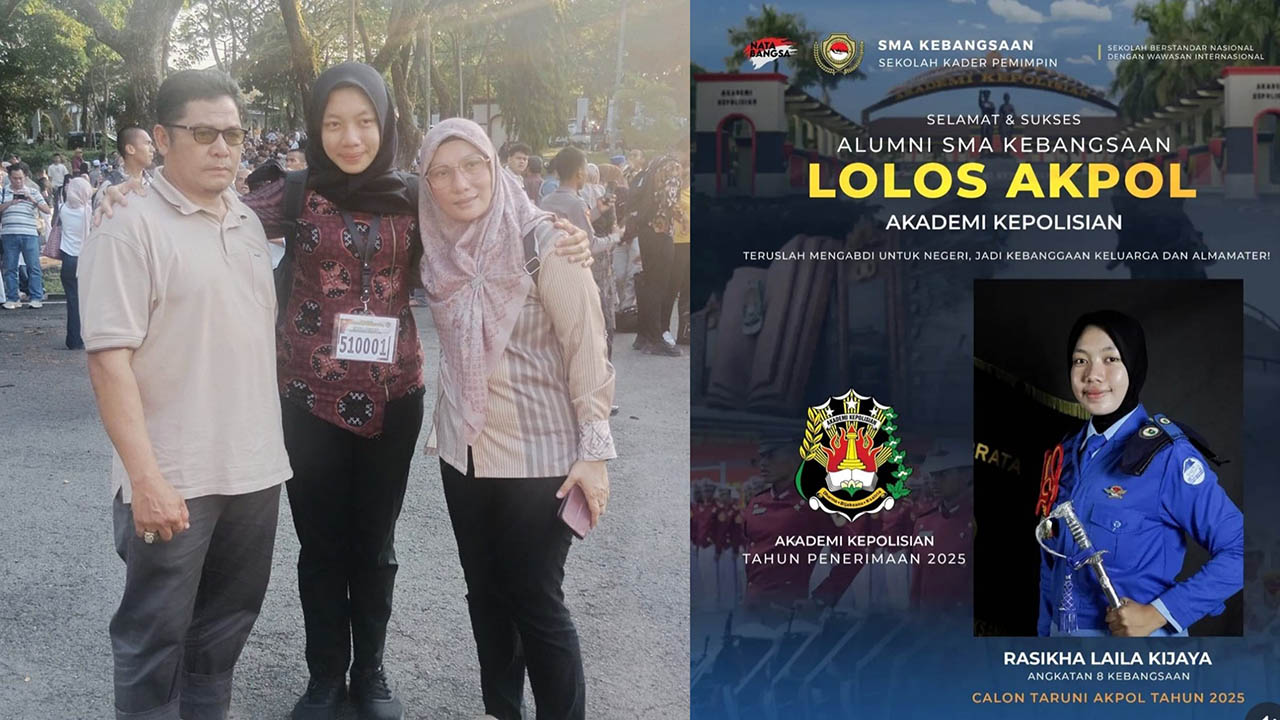 Dari Rimba ke Bhayangkara: Rasikha Laila Kijaya Putri Penjaga Hutan Tembus Akpol