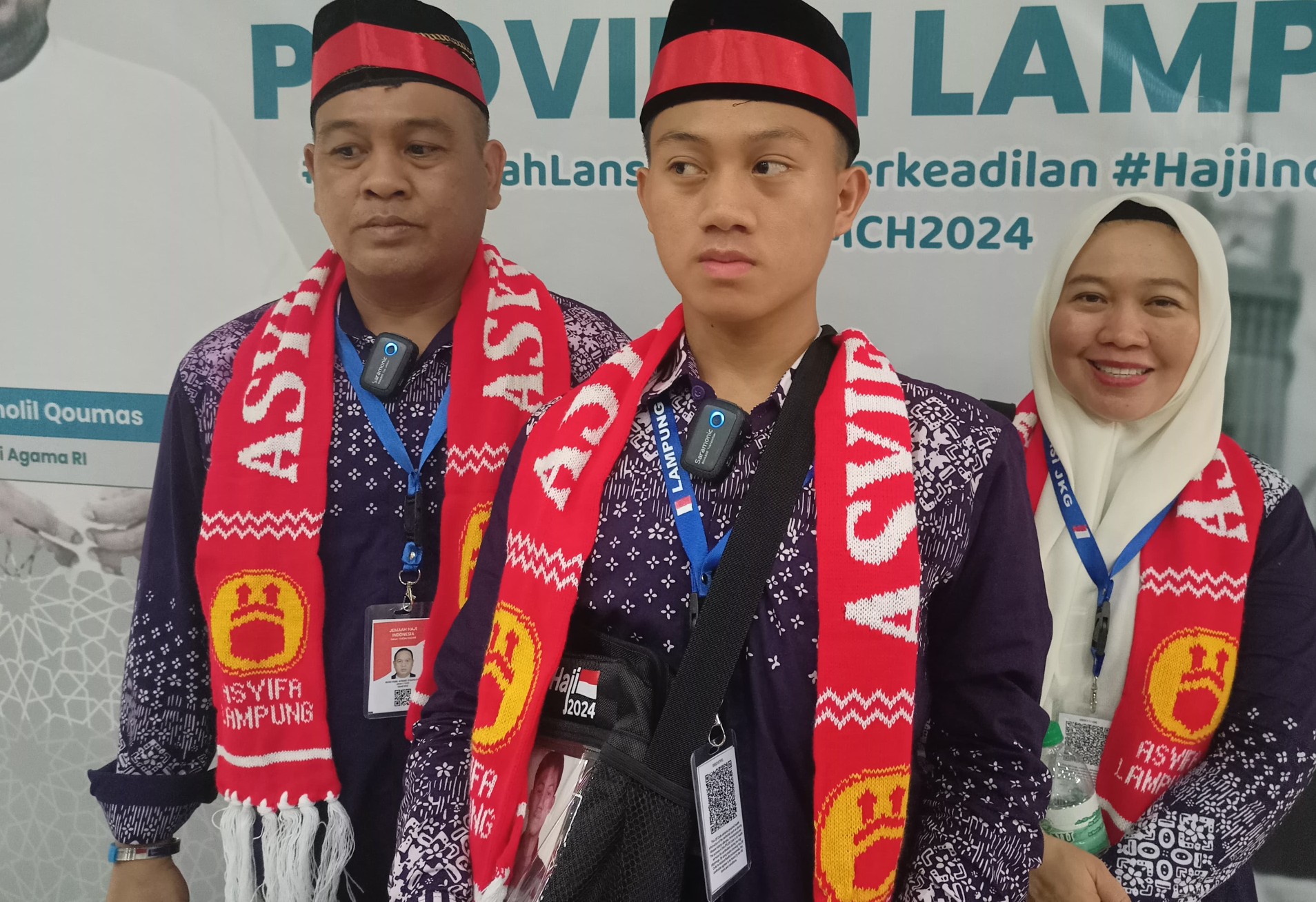 Aqilah Galan Fabil JCH 2024 Termuda Asal Lampung 