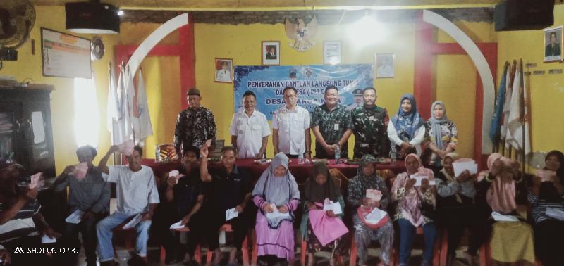 13 KPM Desa Margakaya Terima BLT DD Tahun 2025 selama Enam Bulan 