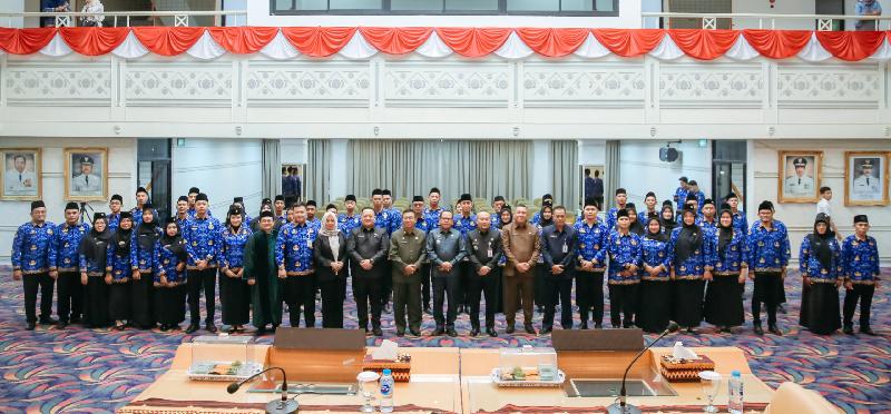 Pemprov Lampung Lantik 1.082 PPPK Tahap II