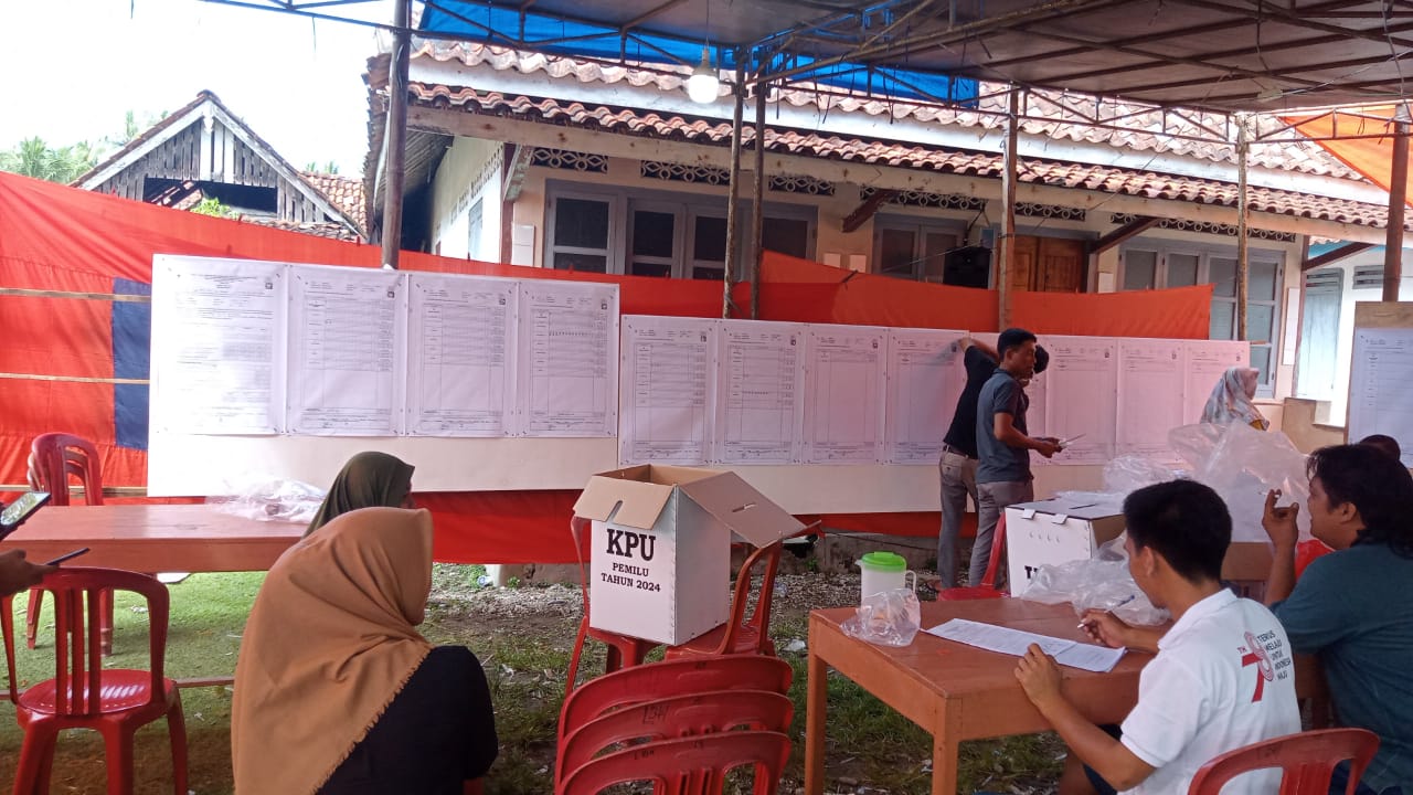 Tiga TPS di Pulau Pisang Masih Proses Penghitungan Suara