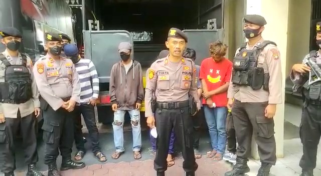 Tim Walet Polresta Bandar Lampung Tertibkan Pak Ogah