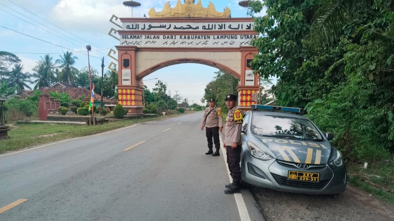 Cegah Premanisme dan Pungli, Polres Lampung Utara Gencarkan Patroli di Titik Rawan