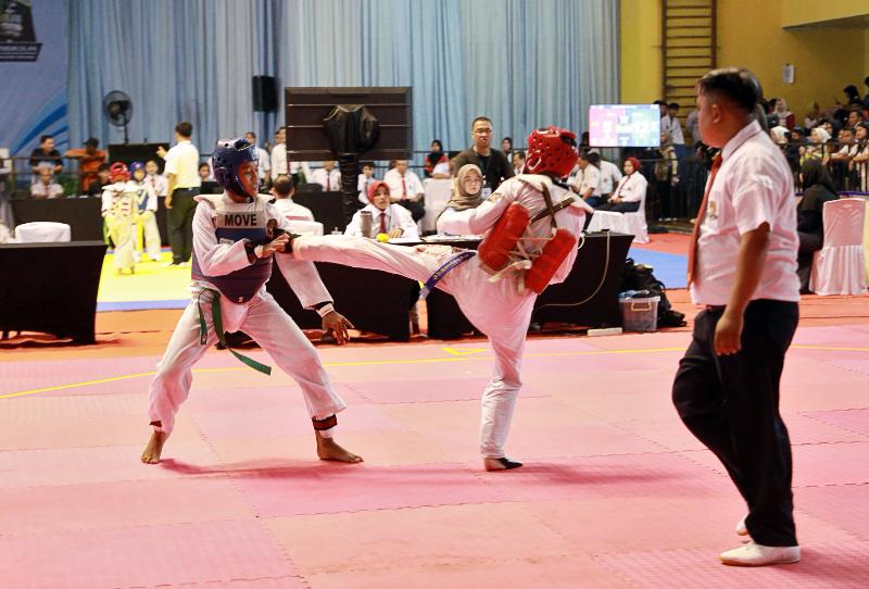 Gubernur Lampung Cup I Resmi Dibuka, Diikuti Seribu Atlet Taekwondo Dari 6 Provinsi
