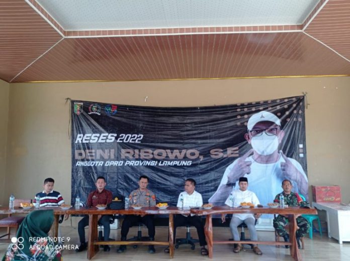 Deni Ribowo Serap Aspirasi Masyarakat Bumi Agung Waykanan