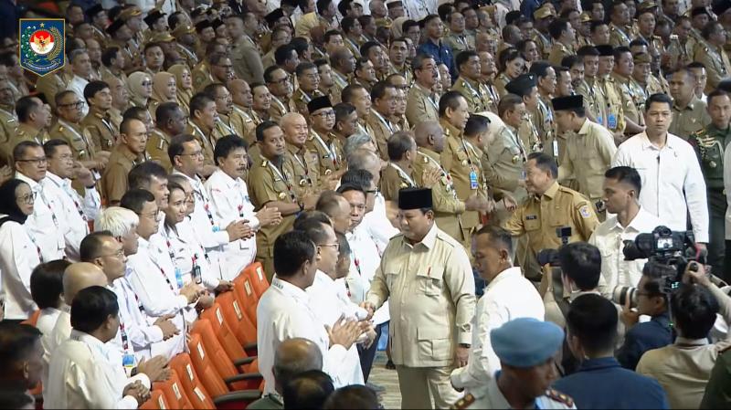 Dihadiri Presiden Prabowo, Gubernur Lampung Ikuti Rakornas Nasional 2026