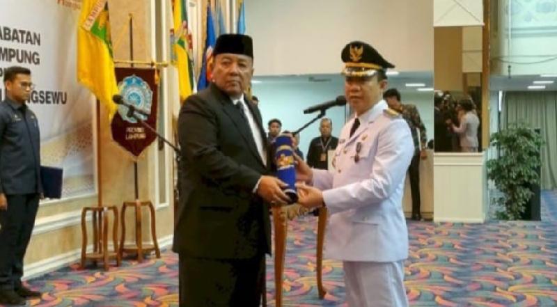 Gubernur Arinal Lantik Kepala BPKAD Lampung Marindo Sebagai Pj Bupati Pringsewu 