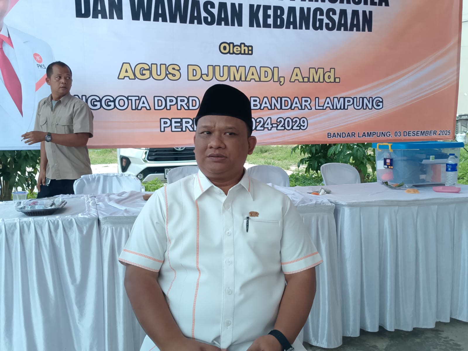 Ketua Komisi III DPRD Bandar Lampung Soroti Kualitas Drainase Pulau Sangiang yang Banjir Usai Diperbaiki