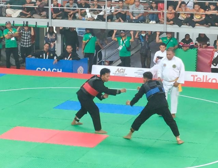 Tampil Menggila, Atlet Pencak Silat Lampung Raih 2 Emas di Ajang PON Aceh-Sumut 