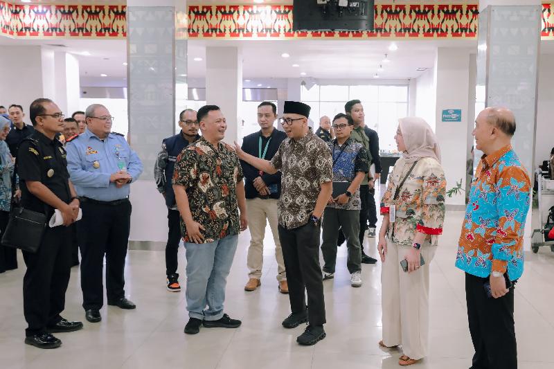 Gubernur Mirza Tinjau Kesiapan Bandara Radin Inten II Pasca Kembali Berstatus Internasional