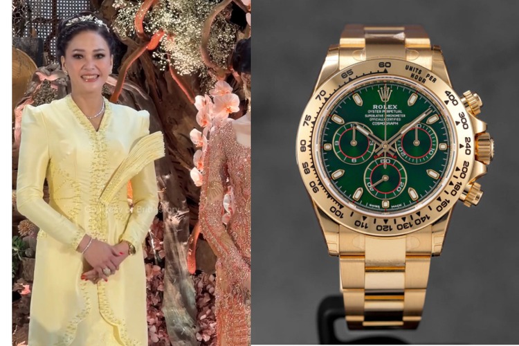 Jam Rolex Rp 1,3 Miliar Maia Estianty Jadi Sorotan di Lamaran El Rumi–Syifa Hadju