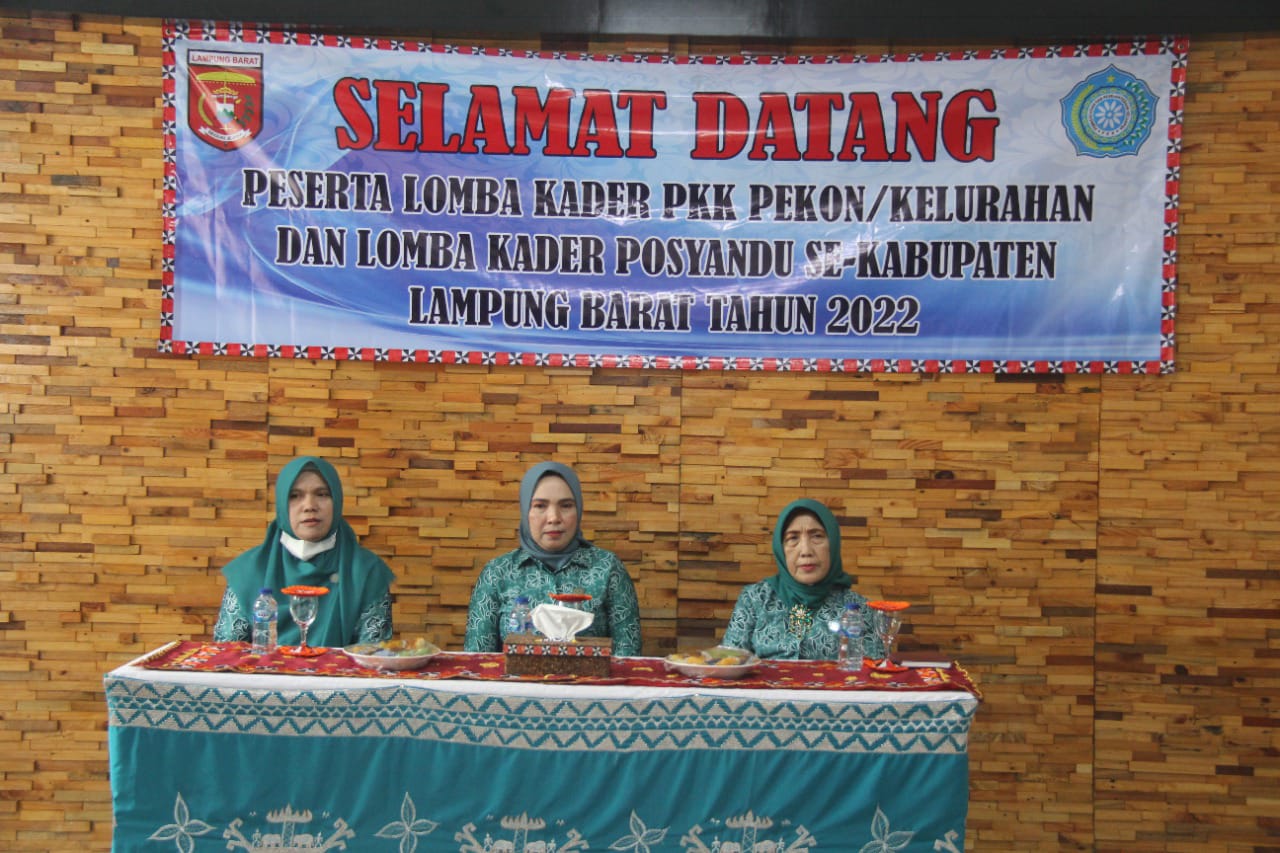 Tim PKK Lambar Gelar Lomba Kader PKK dan Kader Posyandu