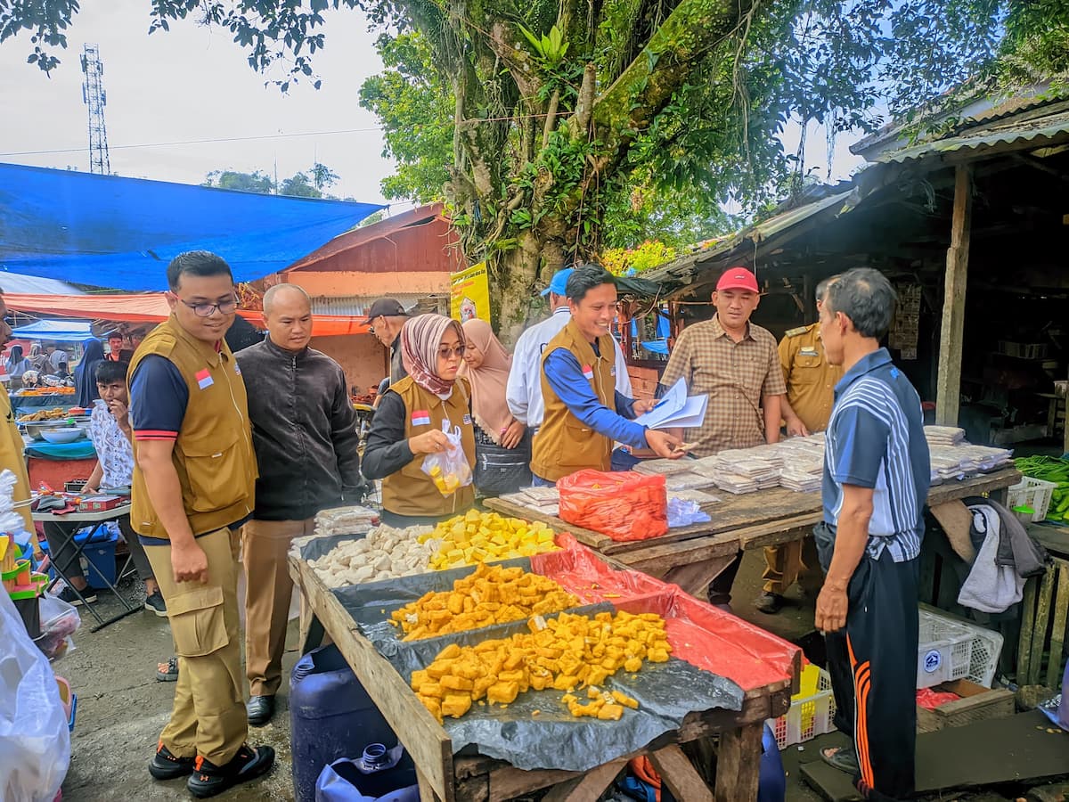 BBPOM Provinsi Lampung Lakukan Pengawasan Keamanan Pangan di Lampung Barat