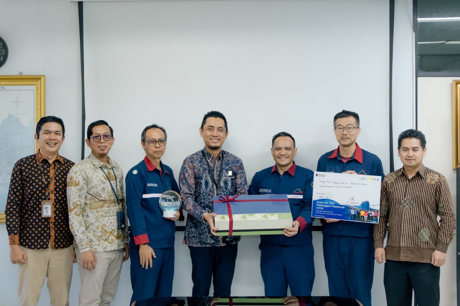 Hari Pelanggan Nasional, PLN UP3 Metro Kunjungi PT Fermentech di Lampung Timur