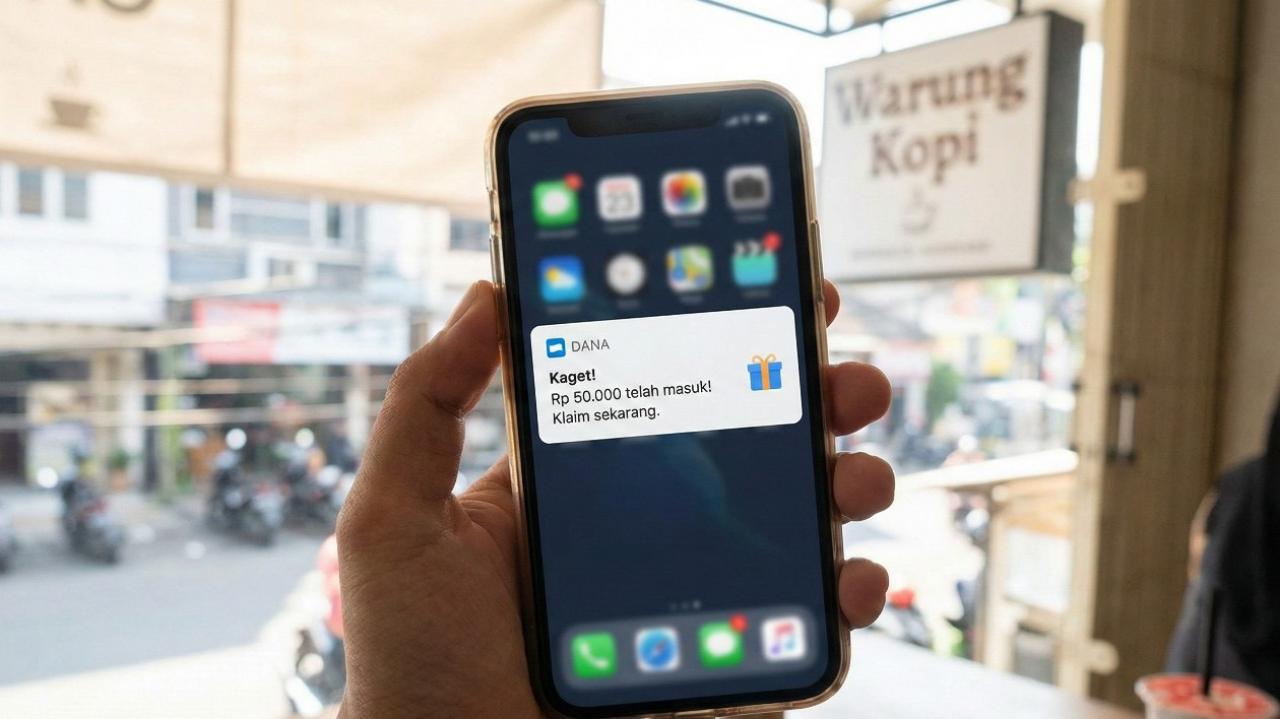 Link DANA Kaget 16 Februari 2026, Klaim Tanpa Upgrade ke Akun Premium