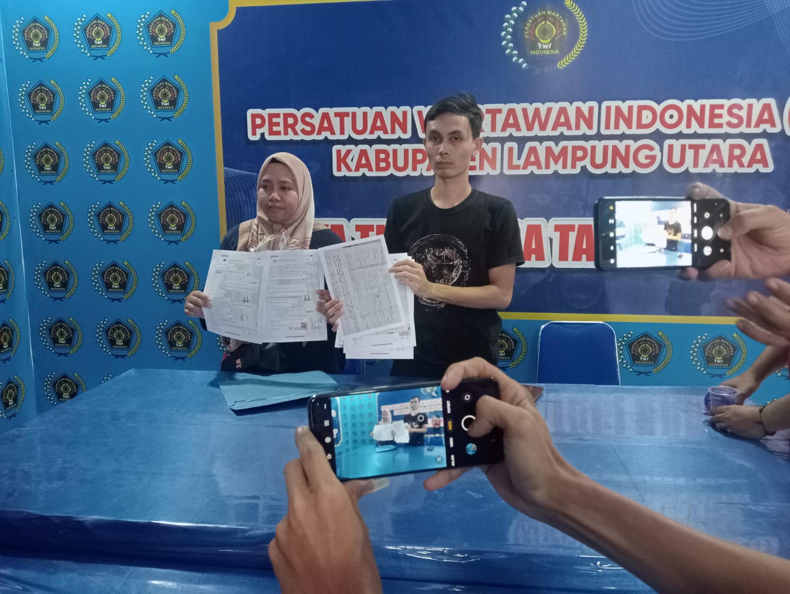 Dituding Gelapkan Uang Perusahaan, HRD PT Mega Auto Central Finance Kotabumi Ngadu Ke PWI