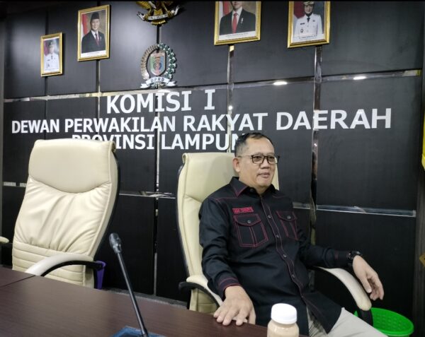 Syafi’i : Komisi I DPRD Lampung Soroti Perpanjangan Masa Jabatan KI dan KPID