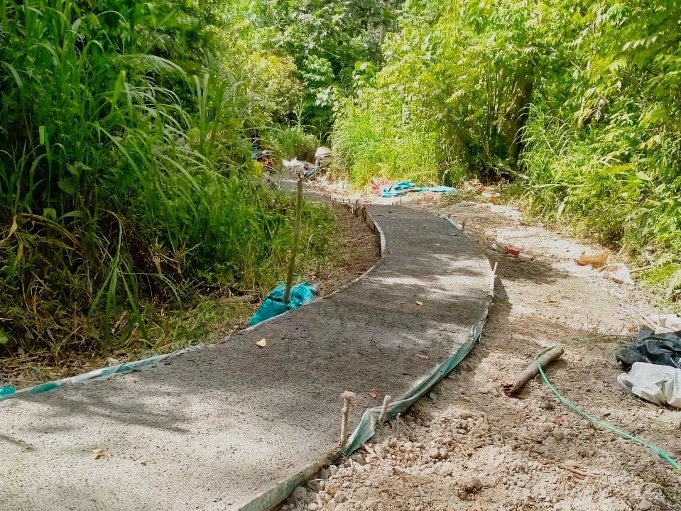 Pekon Tapaksiring Bangun Jalan Produksi Sepanjang 600 Meter 