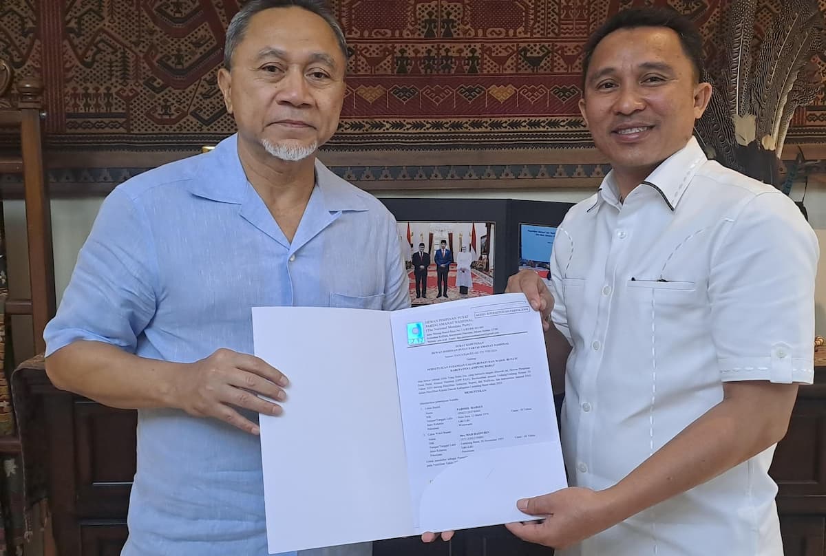 Menyusul Gerindra, PAN Juga Resmi Usung PM-MH di Pilkada Lampung Barat 