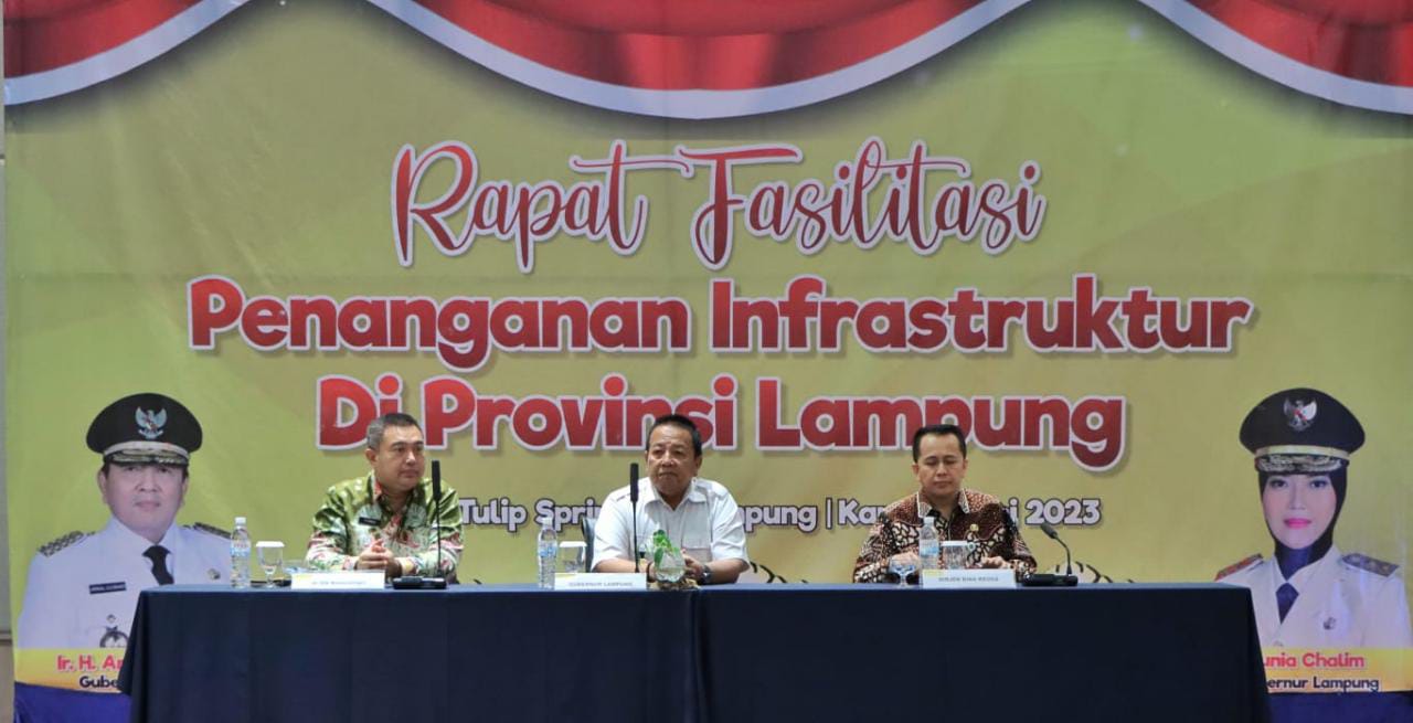 Gubernur Rakor Penanganan Jalan/Jembatan Bersama Irjend Kemendagri dan Dirjen Bina Keuangan Daerah Kemendagri