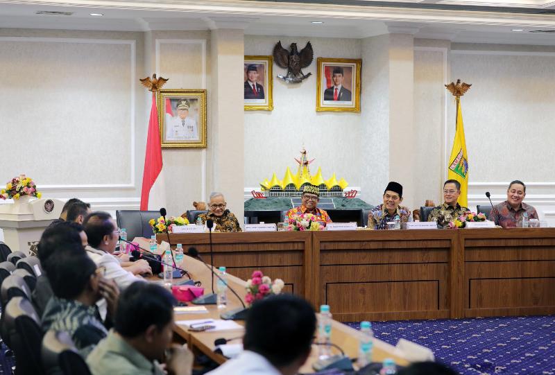 Pj Gubernur Samsudin Terima Kunker Komisi II DPR RI, Bahas Evaluasi Penyelenggaraan Pilkada Serentak 2024