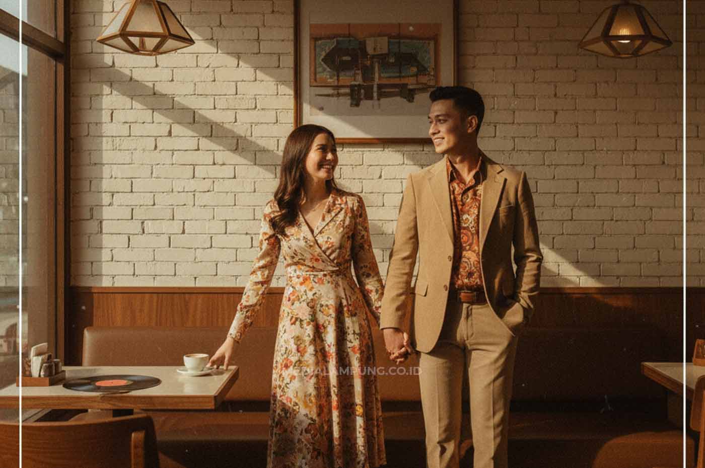 7 Prompt Gemini AI untuk Edit Foto Pasangan Prewedding Tema Elegan Modern Siap Pakai