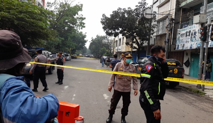 Aksi Bom Bunuh Diri Terjadi di Dekat Polsek Astana Anyar Bandung