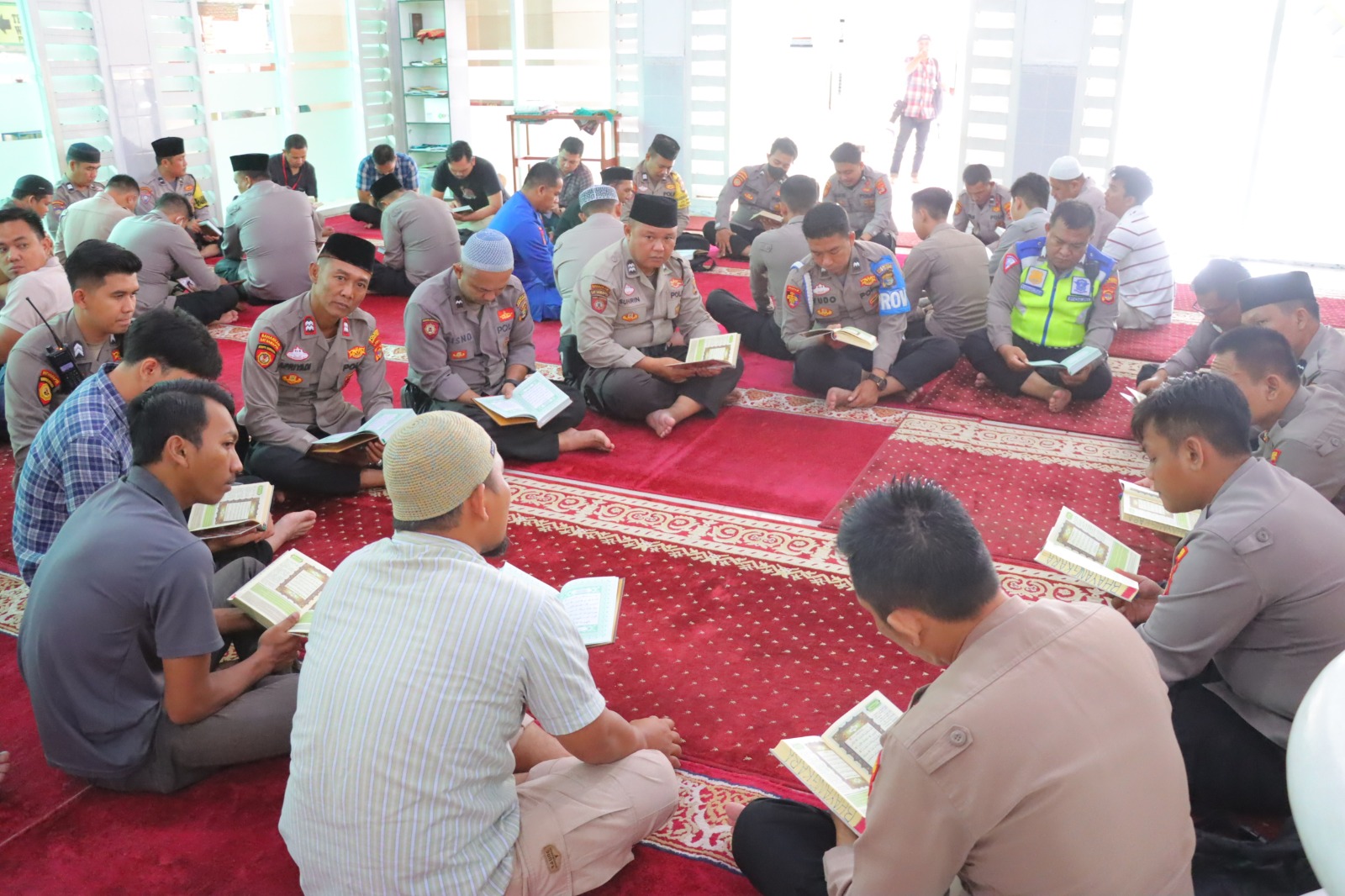 Ramadhan, Polresta Bandar Lampung Gelar Program Polisi Mengaji
