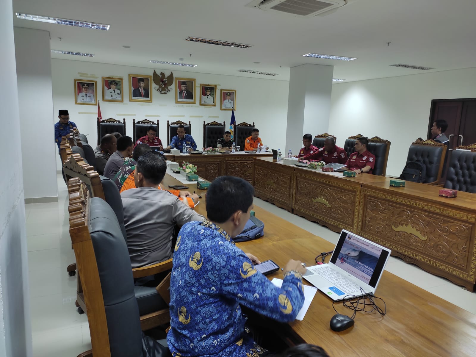 Mabes Polri Sambangi Pesisir Barat Gelar Risk Assessment Krui Pro 2024