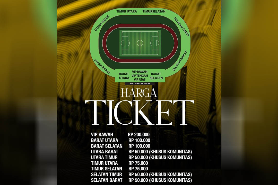 Resmi Dijual, Ini Cara Pesan Tiket Pertandingan Bhayangkara FC vs PSM Makassar