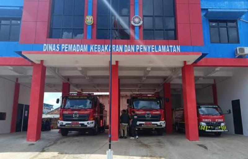 Damkarmat Bandar Lampung Usulkan Penambahan 2 Armada dan 40 Personel