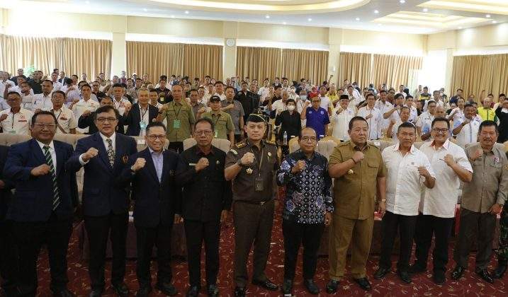 Mingrum Gumay Hadiri Di Musyawarah KONI Provinsi Lampung