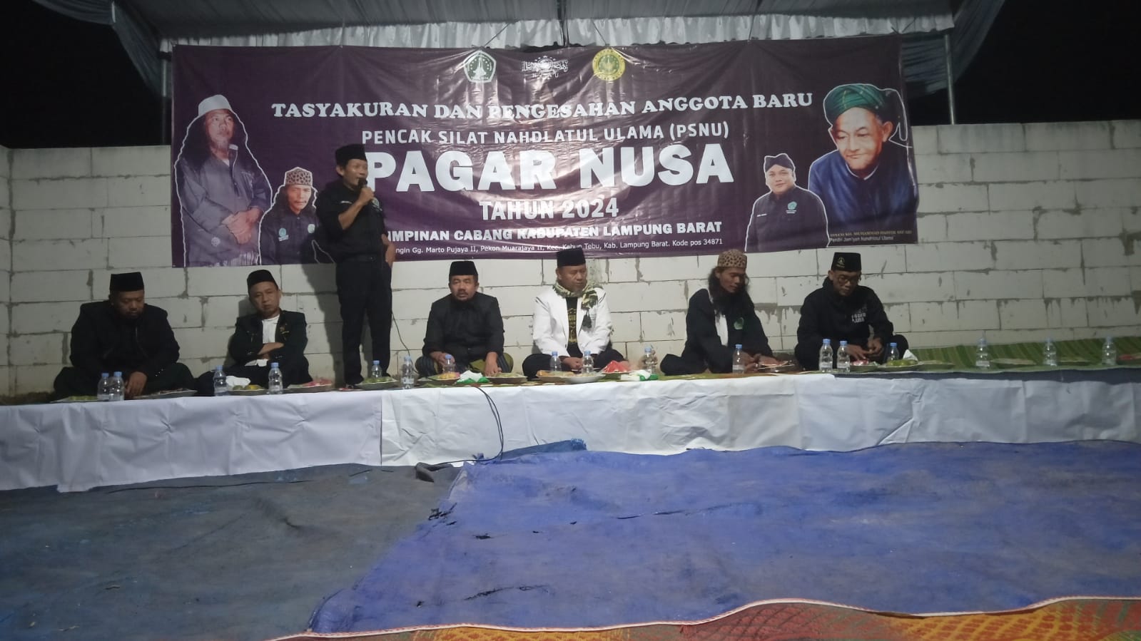 116 Anggota Baru Pencak Silat NU Pagar Nusa Lampung Barat Disahkan 