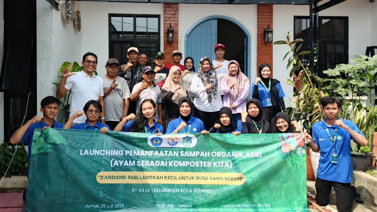 Camat Labuhan Ratu Dukung Program Kandang Asri Unila untuk Atasi Sampah Organik