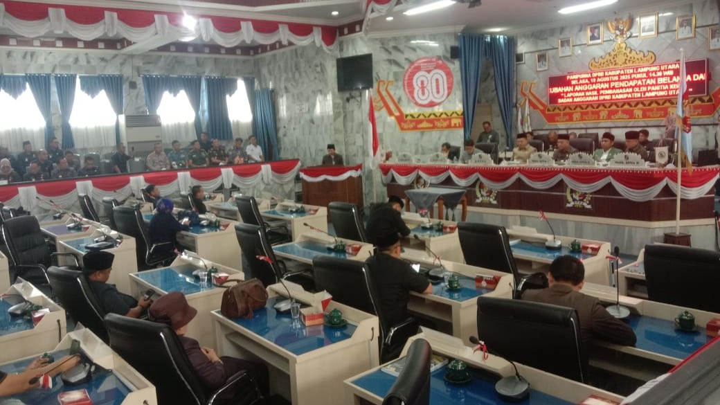 10 OPD Ajukan Tambahan Anggaran di Perubahan APBD 2025 Lampung Utara