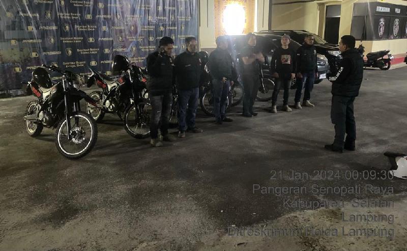 Polda Lampung Gencar Patroli Antisipasi Geng Motor, Tawuran dan C3