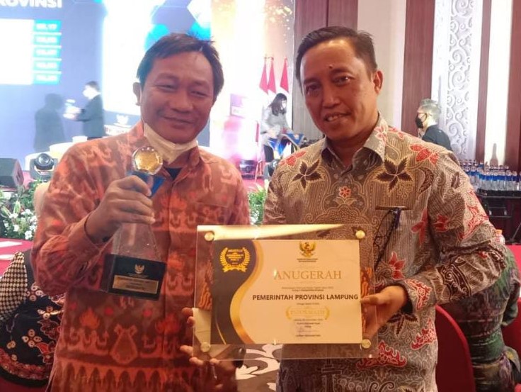 Arinal Raih Penghargaan Anugerah KIP Kategori Pemprov sebagai Badan Publik Informatif